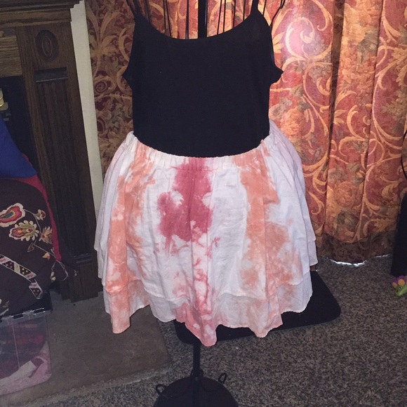 Mossimo Supply Co. Dresses & Skirts - Mossimo- Beautiful Peach Tie Dye Skirt